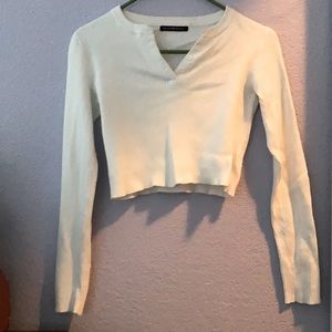 Brandy Melville cropped longsleeve